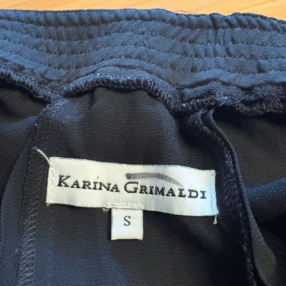 EUC Karina Grimaldi- Elegant Black Maxi Dress. Size S - Picture 3 of 8